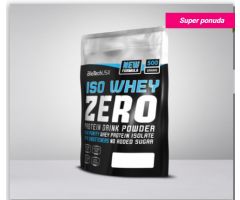 100% IsoWhey Zero, Jagoda, 500g, BioTechUsa