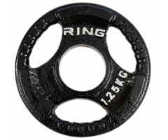 RING Olimpijski tegovi liveni sa hvatom 1x 1,25kg RX PL14-1,25