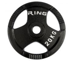 RING Olimpijski tegovi liveni sa hvatom 1x 20kg RX PL14-20